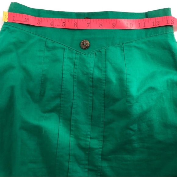 Vintage green skirt - Picture 5 of 6